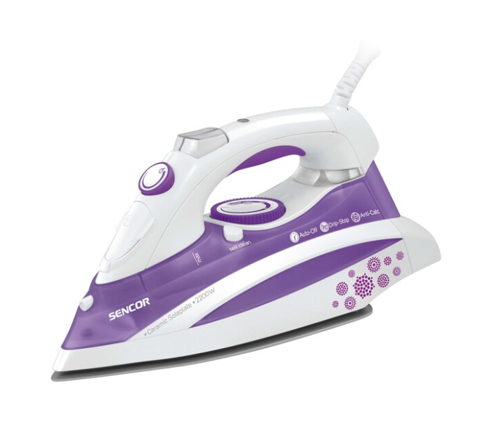 Sencor SSI 8441VT-MEG2 2200Watts Steam Iron - White - Zoom Image 2