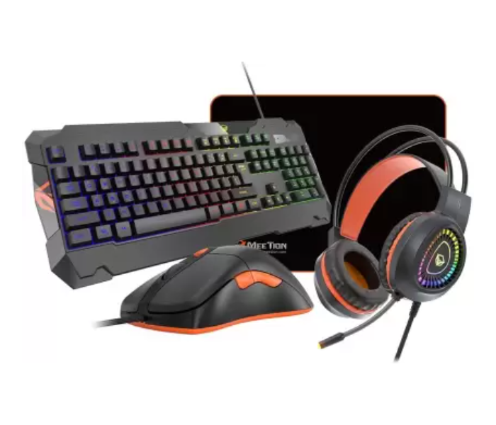 Meetion MGC505 4 In 1 Pc Gaming Combo Kit - Black - Zoom Image 1