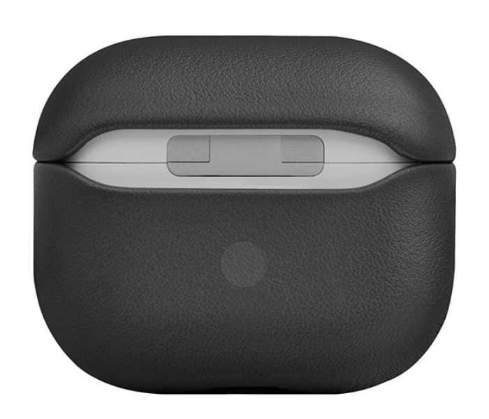 Uniq Terra Geniune Leather Airpods 3RD Gen Case - Black - Zoom Image 2