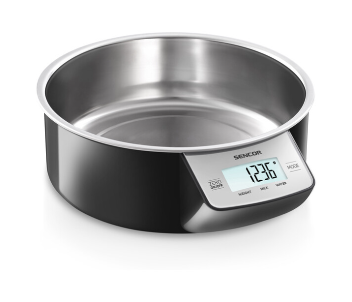 Sencor SKS 4030BK Stainless Steel Kitchen Scale - Silver - Zoom Image