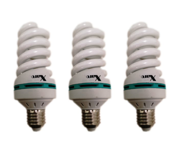 Xaro CFL-XR26w-B22wh3 Set of 3 Piece CFL 26Watts White B22 Pin Daylight - Zoom Image 3