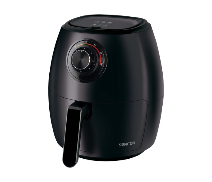 Sencor SFR 3130BK-MEG2 1300 Watts Digtial Air Fryer - Black - Zoom Image 1