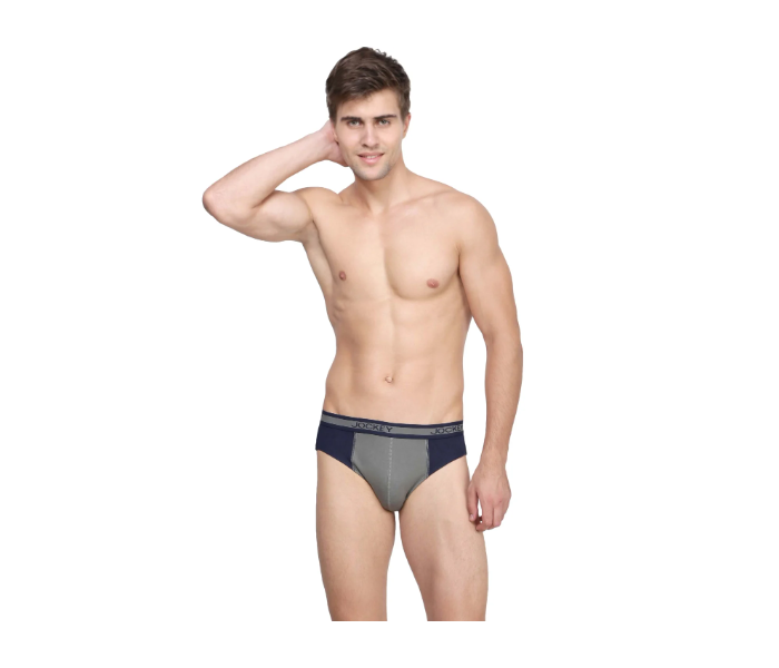 Jockey 1011 Pack of 2 Assorted Fusion Brief for Men Large - Black - Zoom Image 4