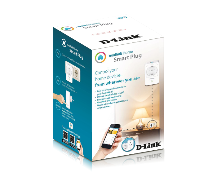 D Link DSP-W215 MyDlink Wifi Smart Plug - White - Zoom Image 2