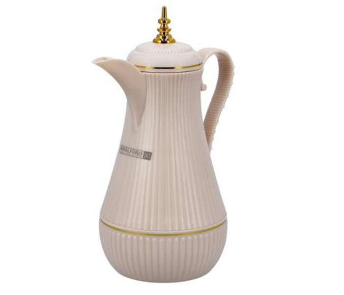 Royalford RF10173 Double Wall Vacuum Flask - Cream - Zoom Image