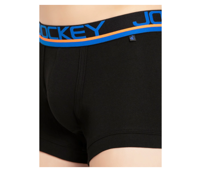 Jockey FP03 Popcolor Modern Trunk for Men Large - Black - Zoom Image 5