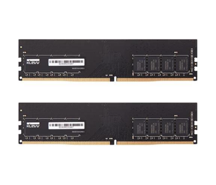 Klevv KD4AGU88C-32N220D Hynix Chips 2 x 16GB DDR4 UDIMM PC4-25600 3200MHz CL22 Unbuffered Non-ECC 1.2V 288 Pin Desktop Ram Memory - Zoom Image 1