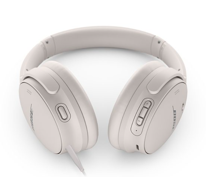 Bose 866724-0200 Quietcomfort 45 Bluetooth Wireless Noise Cancelling Headphones - White - Zoom Image 4