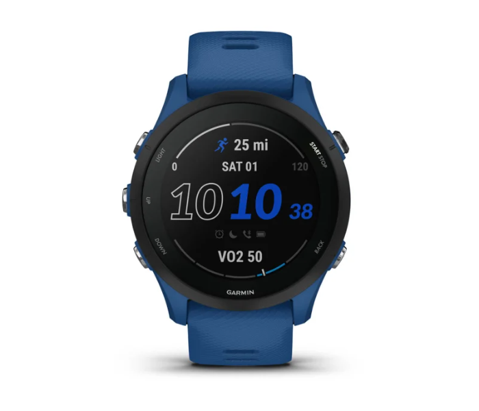 Garmin 010-02641-11 Forerunner 255 Basic GPS EU/PAC Smart Watch - Tidal Blue - Zoom Image 2