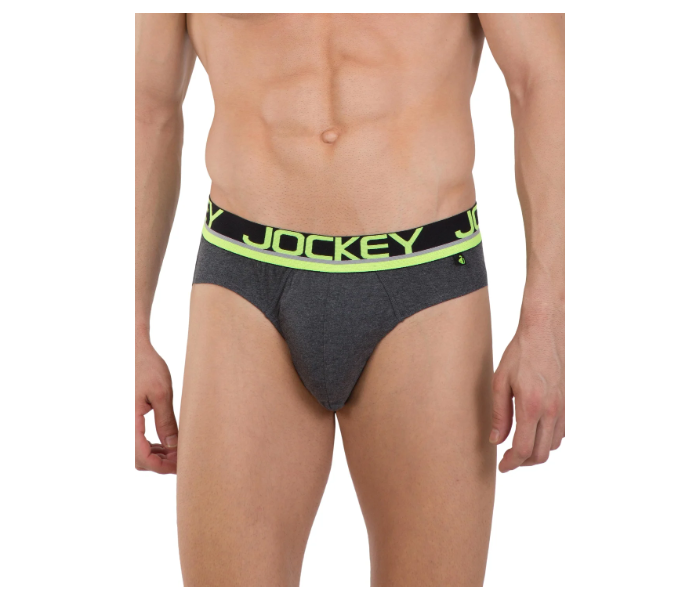 Jockey FP02 Modern Brief for Men Large - Dark Grey - Zoom Image 1