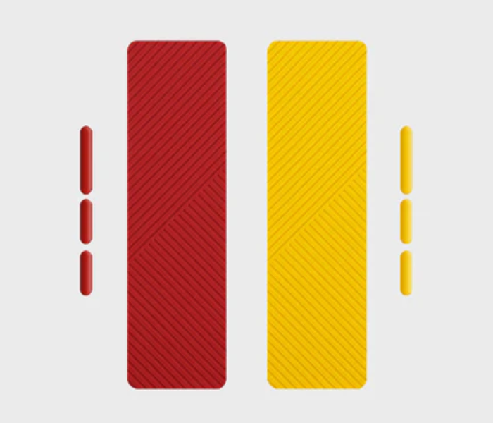 Uniq iphone 12 Pro Max Heldro Flexgrip Band - Red and Yellow - Zoom Image 1