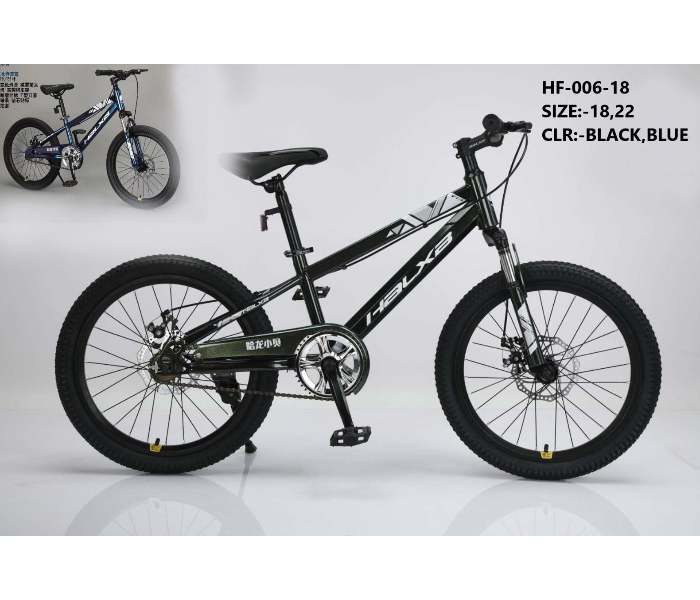 HF-006-18 18 Inch Bicycle For Kids -Black - Zoom Image