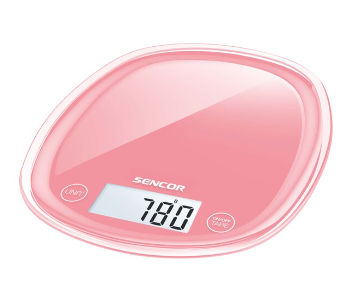 Sencor SKS 34RD Touch Control Sensor Kitchen Scale - Pink - Zoom Image 1