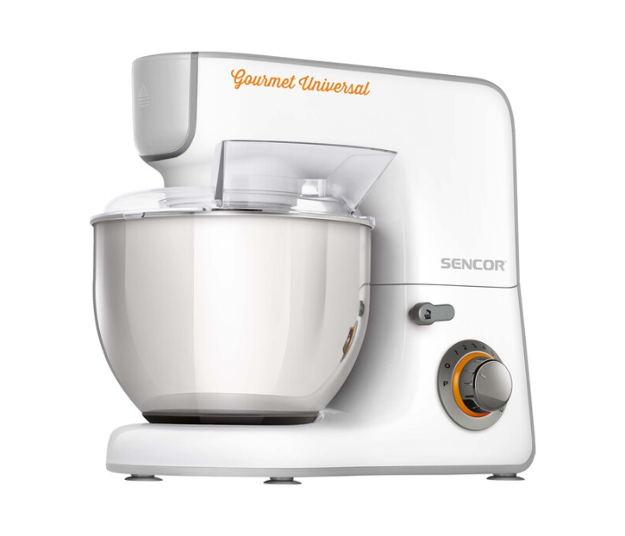 Sencor STM 3700WH-MEG2 5.5 Litre 1000 Watts Stainless Steel Stand Mixer - Silver - Zoom Image 5