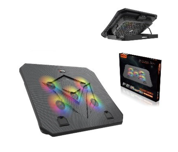 Meetion MGCP3030 Cooling Pad for Gaming - Black - Zoom Image