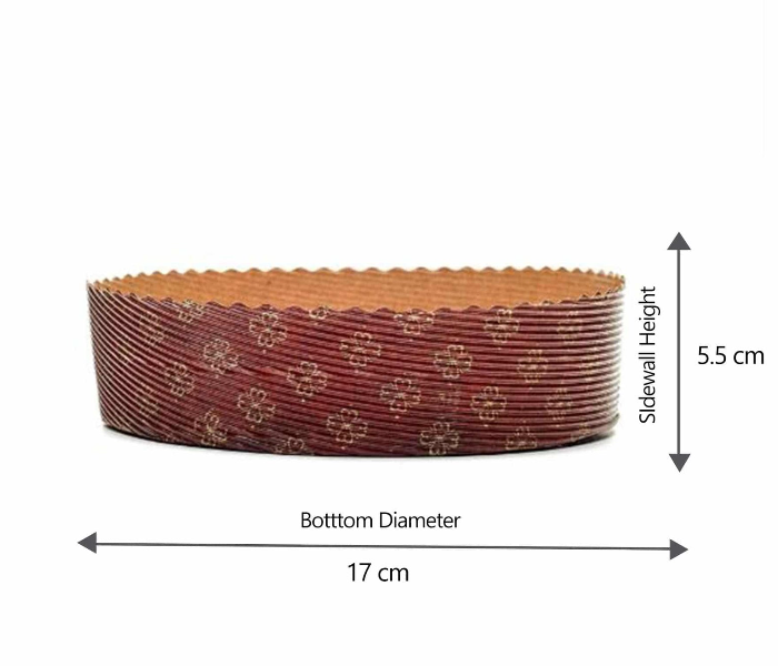 Hotpack HSMBM17055 Set of 5 Pieces Round Baking Mould - Zoom Image
