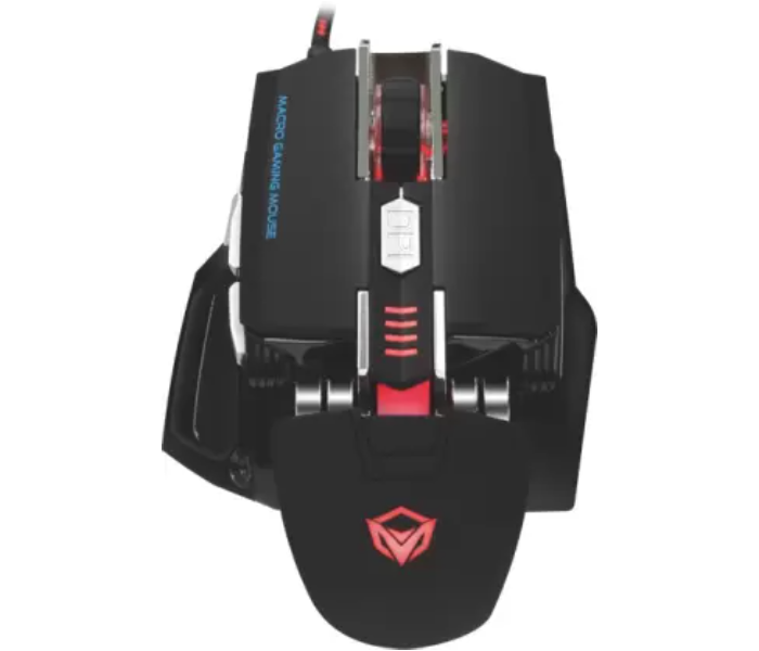 Meetion MGM975-BL USB Corded Gaming Mouse - Black - Zoom Image 1