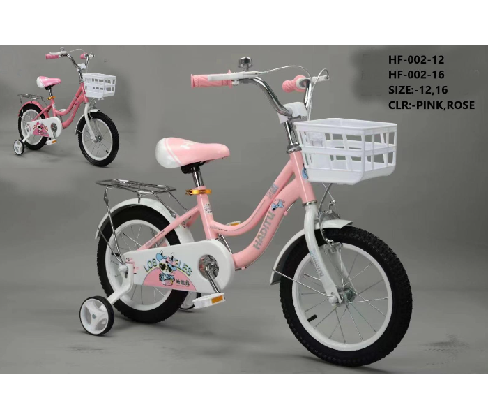 HF-002-16 16 Inch Bicycle For Kids - Rose - Zoom Image