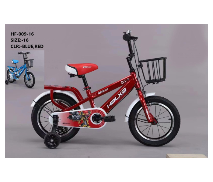 HF-009-16 16 Inch Bicycle For Kids - Blue - Zoom Image