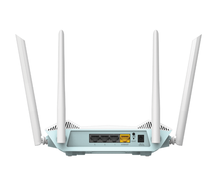 D Link R15/BNA AX1500 Smart Wi-Fi 6 Gigabit Router - White - Zoom Image 2