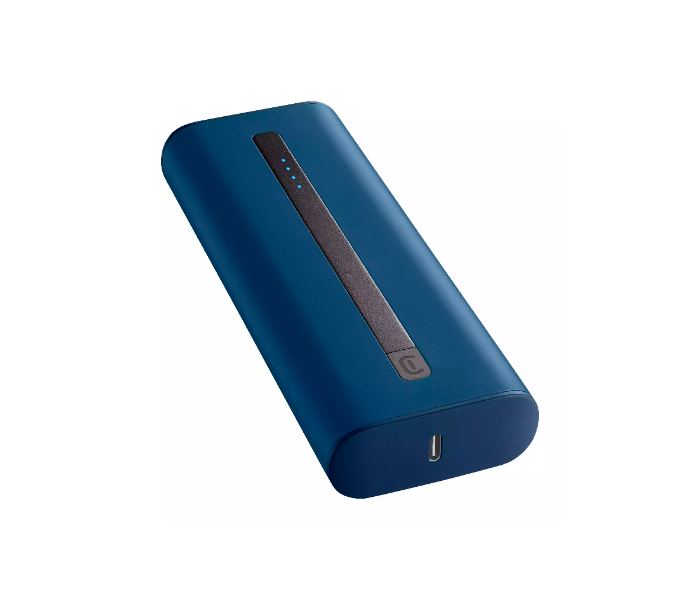 Cellularline PBNEWTANK20000B 20000mAh Pd Battery Charger Emergency - Blue - Zoom Image 1