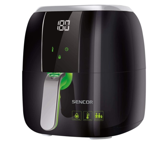 Sencor SFR 5321BK 1400Watts Air Fryer - Black - Zoom Image 1