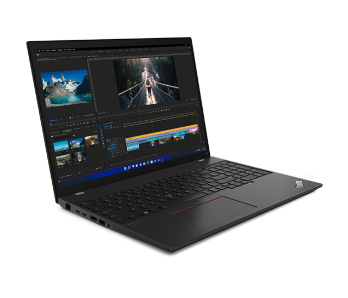 Lenovo 21BV0041GR ThinkPad T16 Gen 1 16 Inch WUXGA Intel Core i7-1260 Processor 8GB RAM 512GB SSD Windows 11 Pro - Black - Zoom Image 2