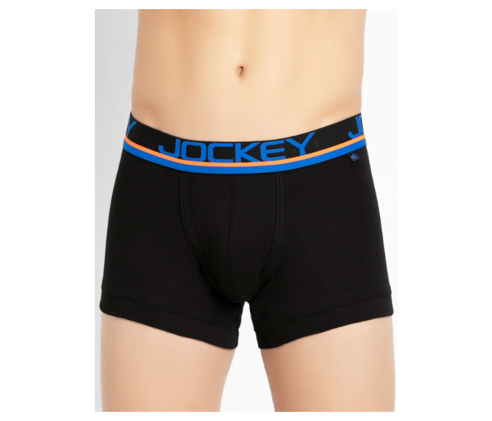 Jockey FP03 Popcolor Modern Trunk for Men Large - Black - Zoom Image 1