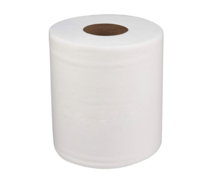 Hotpack SNCMRIW Soft N Cool 1Ply 1Roll 300Metre Embossed Perforated Paper Maxi Roll - Zoom Image 2