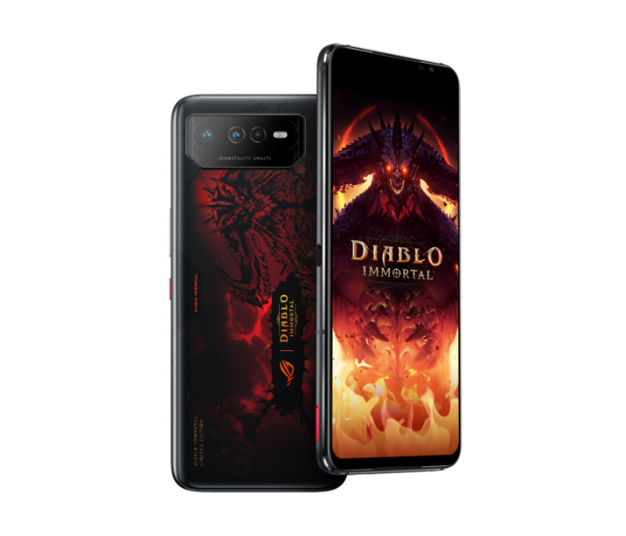 Asus ROG Phone 6 16GB RAM 512GB Gaming Phone Diablo Immortal Edition - Black - Zoom Image 4