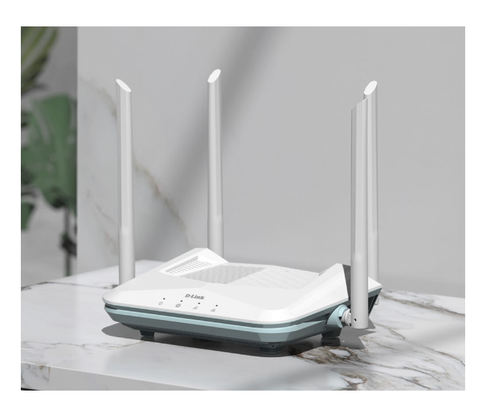 D Link R15/BNA AX1500 Smart Wi-Fi 6 Gigabit Router - White - Zoom Image 3