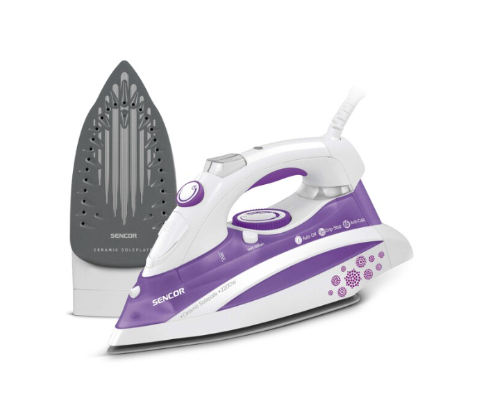 Sencor SSI 8441VT-MEG2 2200Watts Steam Iron - White - Zoom Image 1