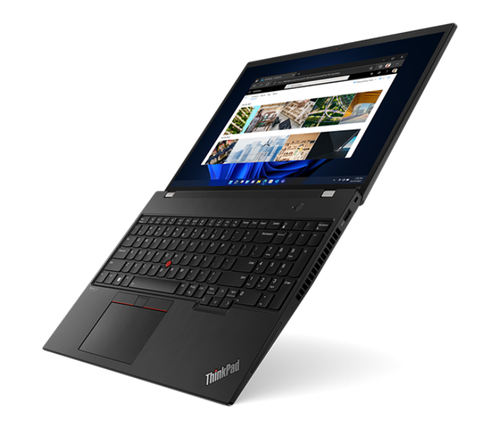 Lenovo 21BV0041GR ThinkPad T16 Gen 1 16 Inch WUXGA Intel Core i7-1260 Processor 8GB RAM 512GB SSD Windows 11 Pro - Black - Zoom Image 3