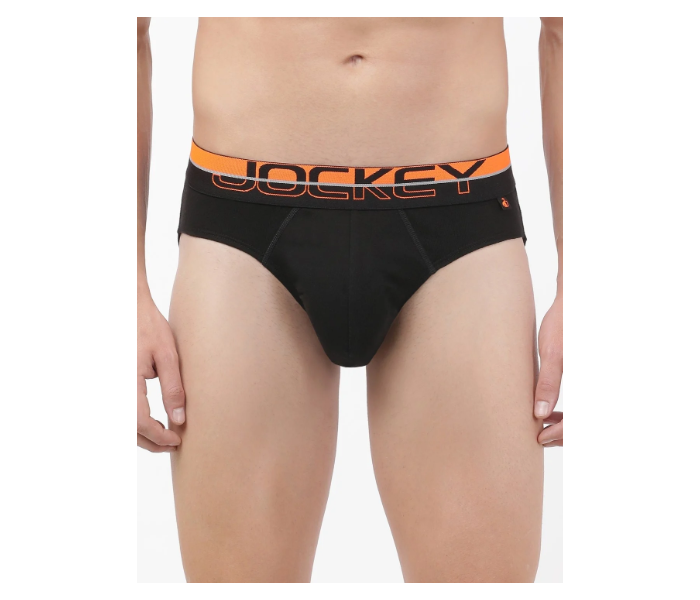 Jockey FP02 Modern Brief for Men Large - Black - Zoom Image 1