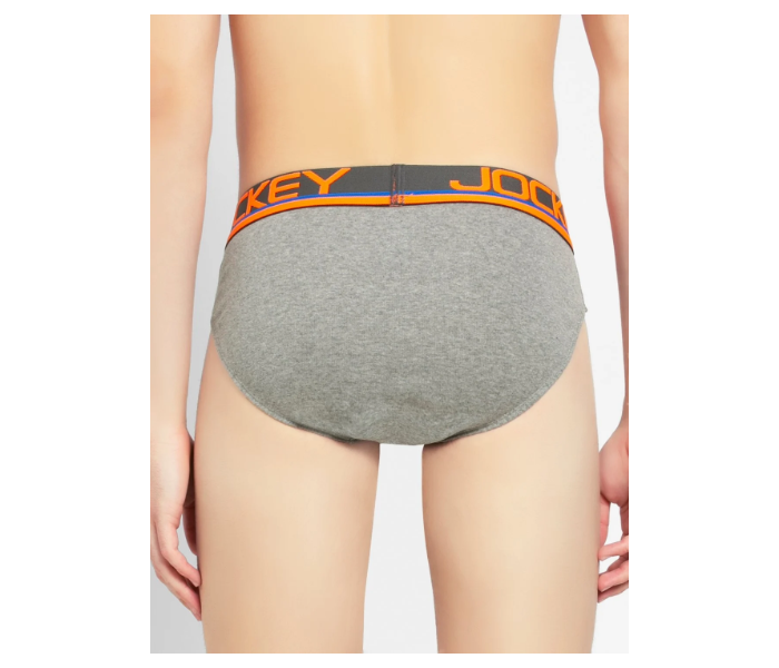 Jockey FP02 Modern Brief for Men Large - Grey - Zoom Image 3