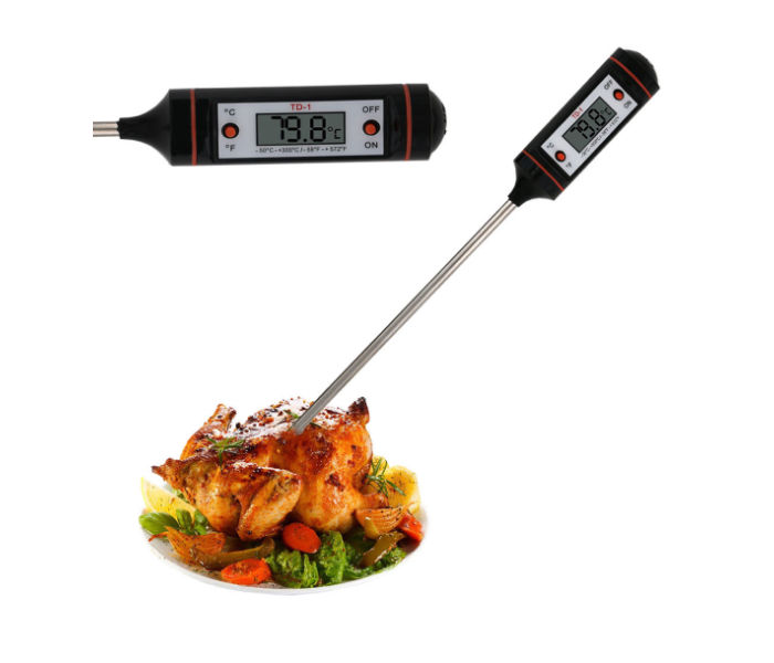 Stainless Steel Lock Function Kitchen Thermometer - Zoom Image 5