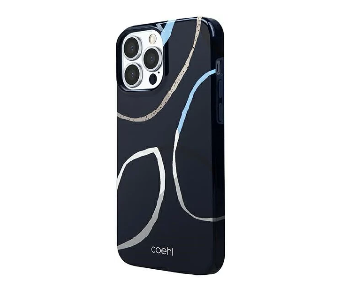 Uniq Coehl Iphone 6.1 Inch Pro 2021 Valley Mobile Covers - Deep Navy - Zoom Image