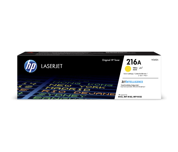 HP W2412A 216A Original LaserJet Toner Cartridge - Yellow - Zoom Image