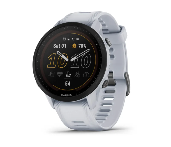 Garmin 010-02638-21 Forerunner 955 Solar Emea Smart Watch - White - Zoom Image 1