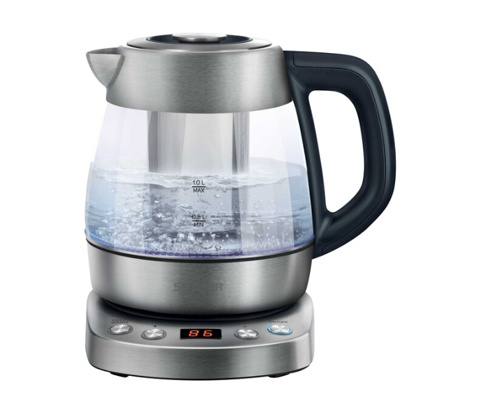 Sencor SWK 1080SS 2200Watts Electric Kettle With Tea Strainer - Silver - Zoom Image 1