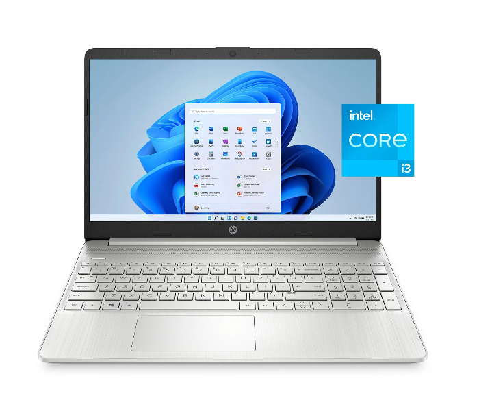 HP 15-DY2791WM 15.6 Inch Intel Core i3 8GB RAM 256GB SSD Windows 11- Silver - Zoom Image 2