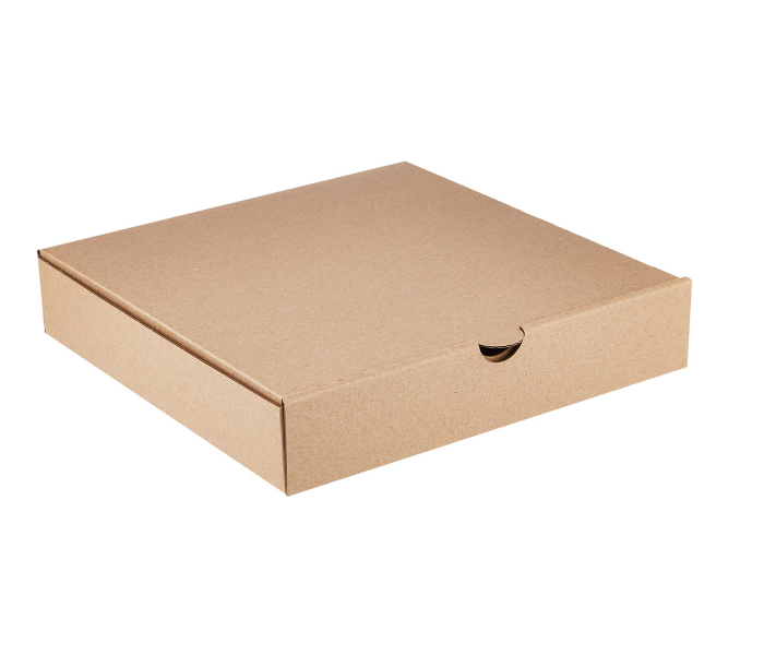 Hotpack HSMPB2222P Set of 5 Pieces Brown Pizza Box - Zoom Image 1