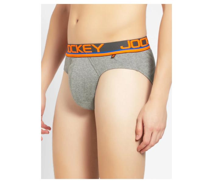 Jockey FP02 Modern Brief for Men Large - Grey - Zoom Image 2