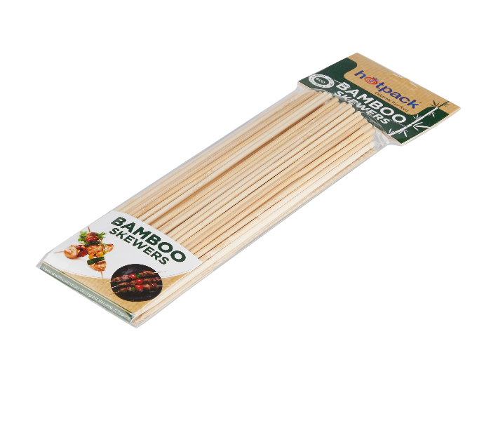 Hotpack HSMBS8 Set of 100 Pieces Bamboo Skewer - Zoom Image 2