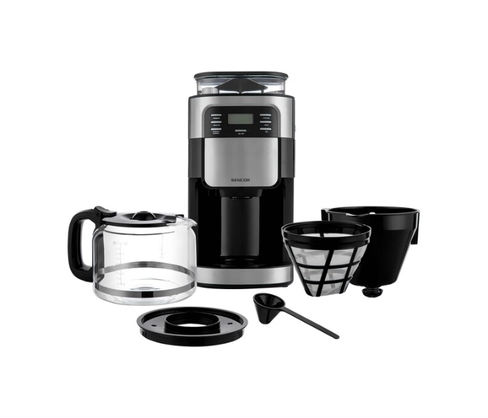 Sencor SCE 7000 BK Coffee Maker With Inbuilt Grinder - Black and Silver - Zoom Image 3