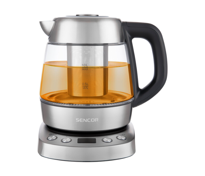 Sencor SWK 1080SS 2200Watts Electric Kettle With Tea Strainer - Silver - Zoom Image 3