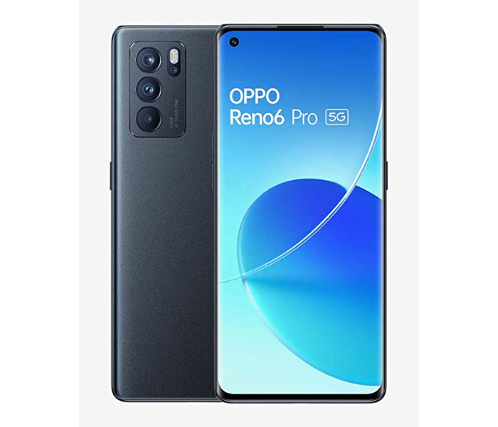 Oppo Reno 6 PRO 5G 12GB RAM 256GB ROM - Stellar Black - Zoom Image 1