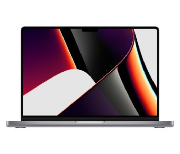 Apple Z15G004A2 MacBook Pro Late 2021 14.2 Inch Laptop 3024x1964 M1 Pro Chip 10 Core CPU 16-Core GPU 16GB RAM 512GB SSD Mac OS English Arabic Keyboard - Space Grey - Zoom Image 1