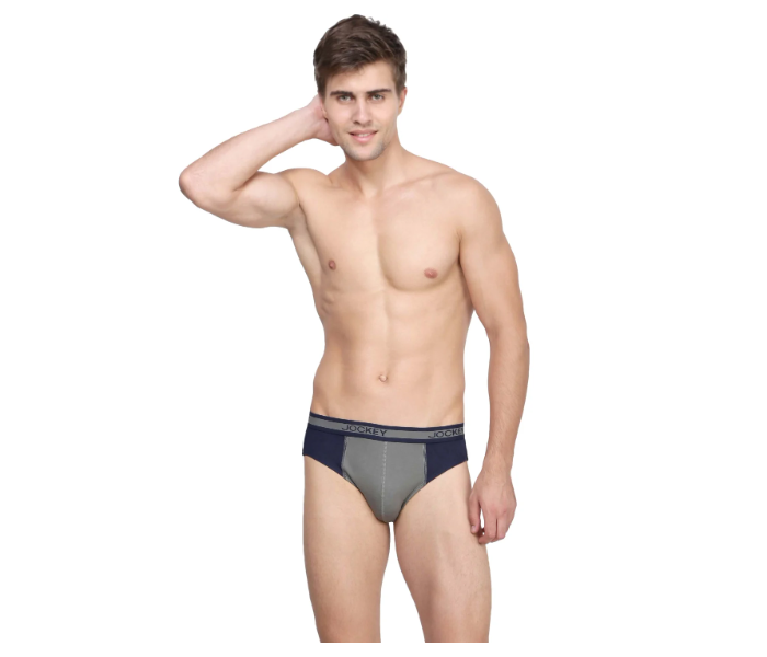 Jockey 1011 Pack of 2 Assorted Fusion Brief for Men XL - Black - Zoom Image 4