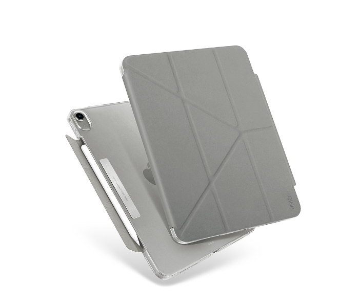 Uniq Camden New Ipad 10.2 Antimicrobial iPad Back Cover - Grey - Zoom Image 1